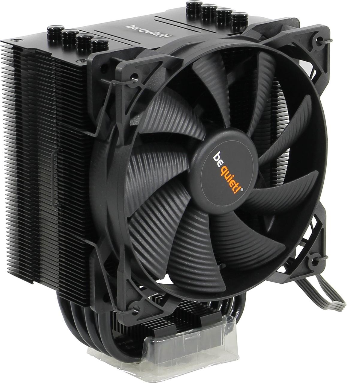 Be quiet! BK007 Pure Rock 2 Black (4пин,1155/2011-3/2066/AM4-FM2+, 1500об/м, Al+теп.тр)