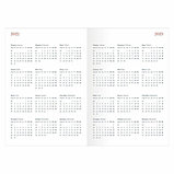Ежедневник датированный "Lozanna" А5 на 2024 год бордовый, фото 6