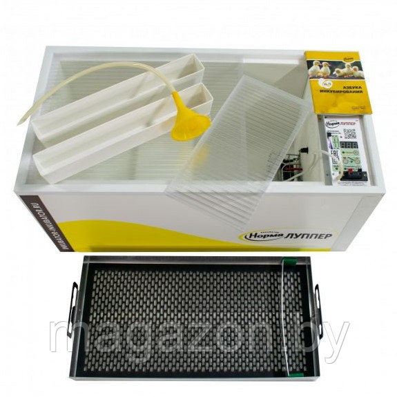 Инкубатор Луппер 72 яйца, алюминиевый лоток