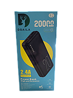 Внешний аккумулятор Power Bank DSAILA B2 20000 mAh черный