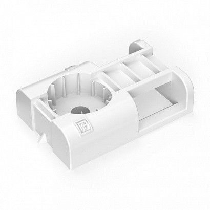 Крепеж для кабеля площадка монтажная под стяжку для прямого монтажа Промрукав 100 штук, белый - фото 1 - id-p194221412
