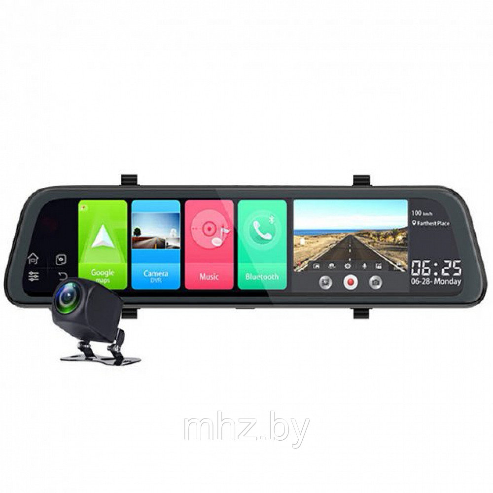 MyWay MW-M95 зеркало видеорегистратор навигатор Android, фото 1