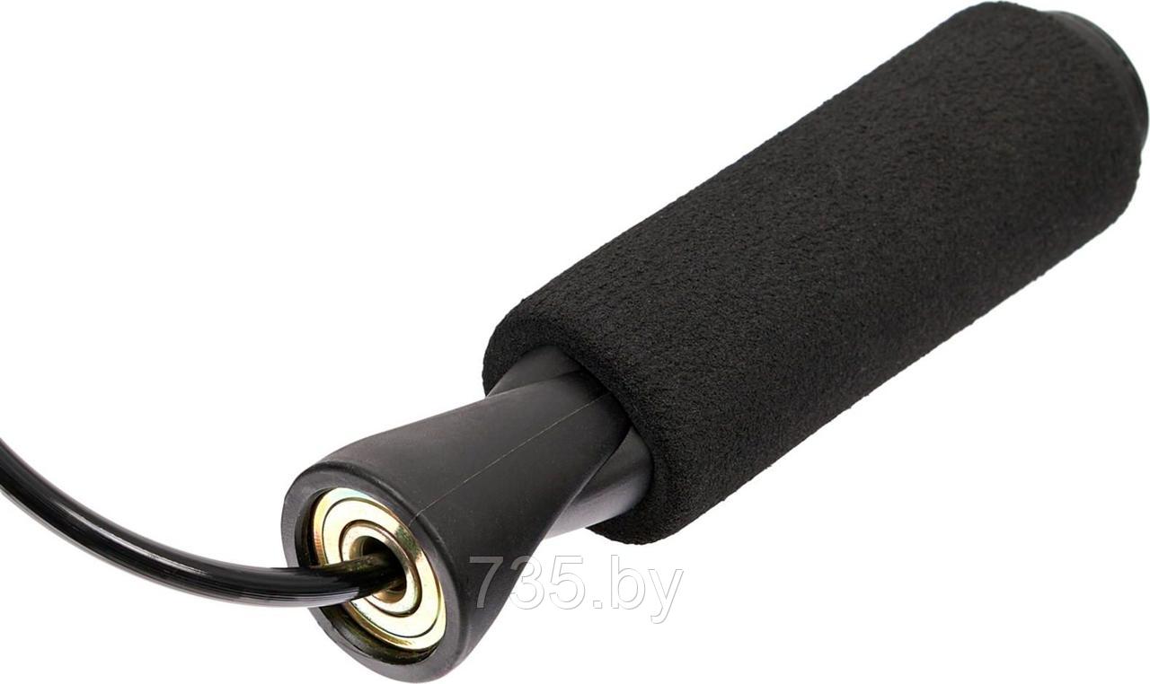 Скакалка с подшипниками, черная - фото 3 - id-p194222009