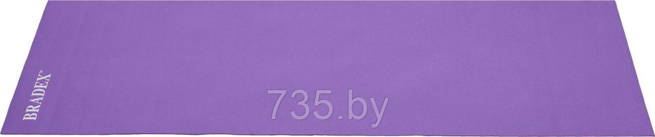 Коврик для йоги и фитнеса 173*61*0,3 фиолетовый - фото 3 - id-p194222186