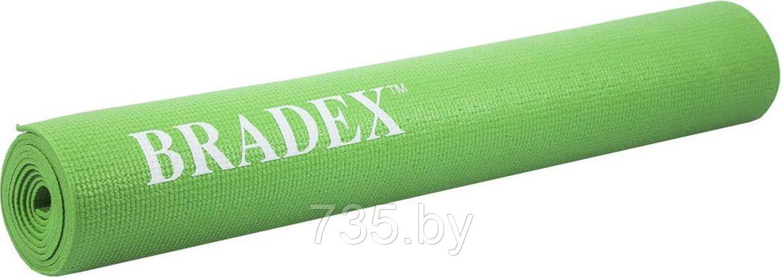 Коврик для йоги и фитнеса 173*61*0,3 зеленый - фото 2 - id-p194222188