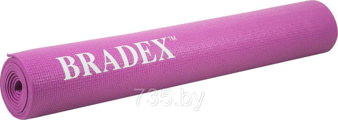 Коврик для йоги и фитнеса 173*61*0,3 розовый - фото 2 - id-p194222189