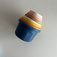Сортер - стаканчик силиконовый, цвет 1