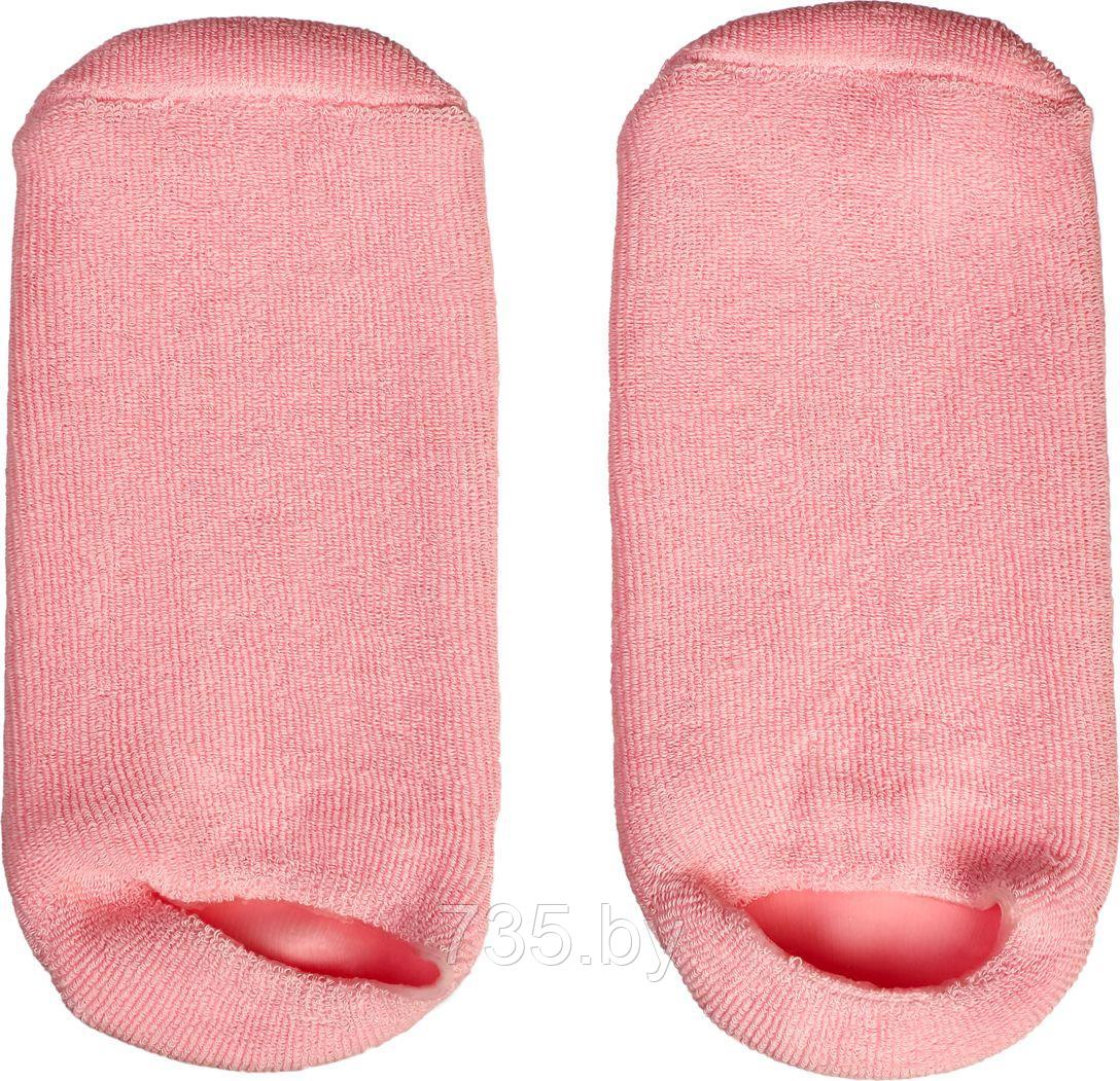 Маска-носки увлажняющие гелевые многоразового использования, розовые - фото 2 - id-p175811825