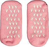 Маска-носки увлажняющие гелевые многоразового использования, розовые, фото 3
