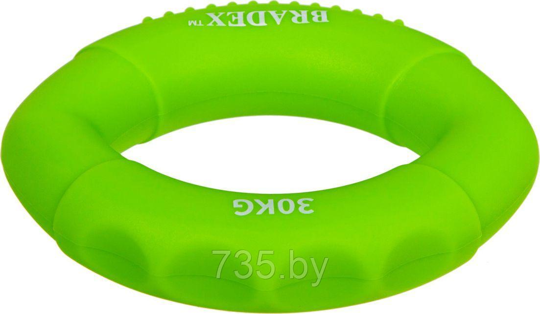 Кистевой эспандер 30 кг, овальной формы, зеленый - фото 2 - id-p194222249