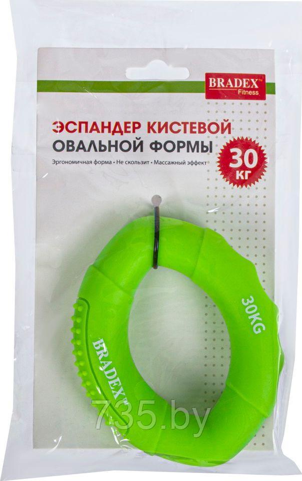 Кистевой эспандер 30 кг, овальной формы, зеленый - фото 5 - id-p194222249