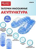 Тапочки массажные «АКУПУНКТУРА» XL (28см), фото 4