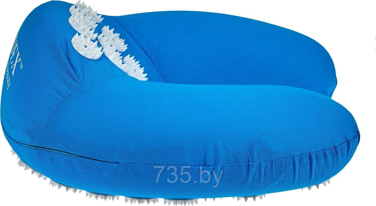 Подушка дорожная акупунктурная Нирвана синяя, классическая серия - фото 5 - id-p175812042