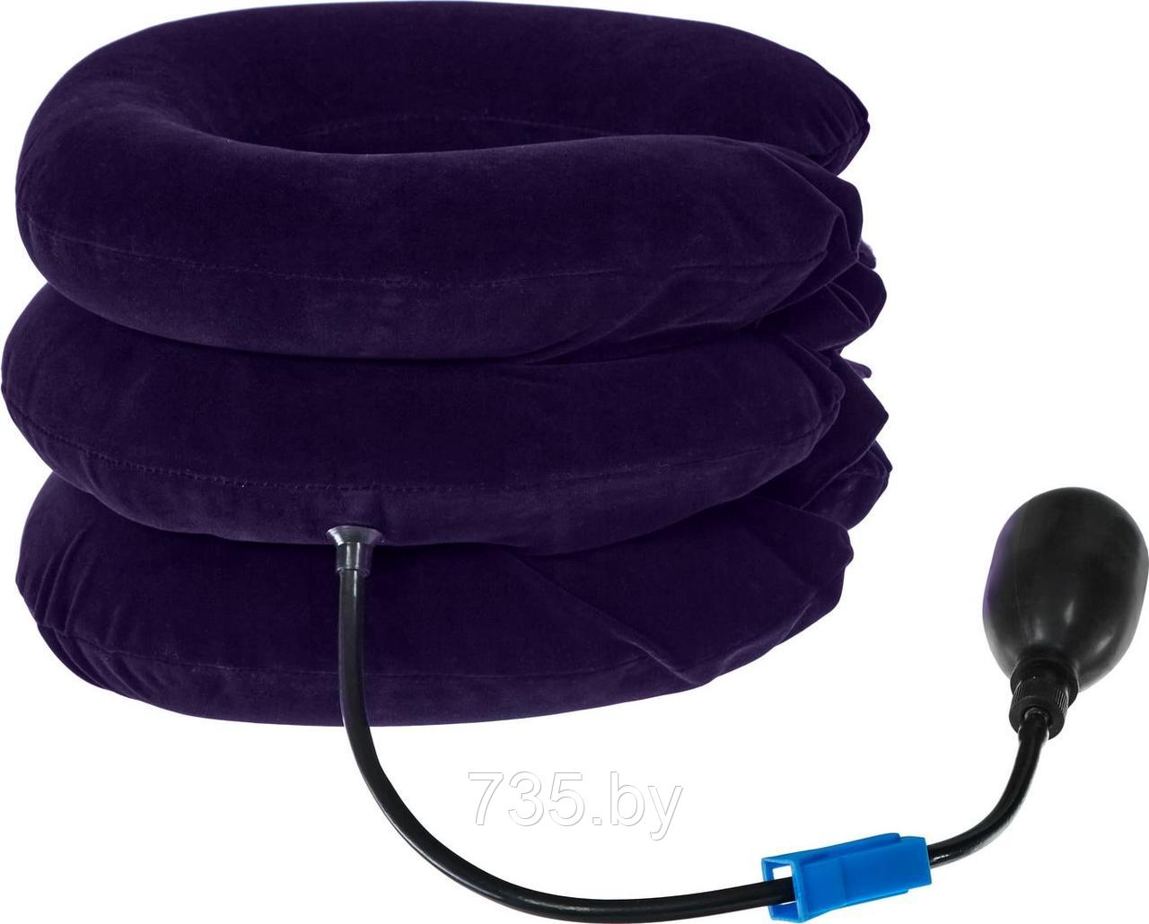 Воротник массажный надувной, фиолетовый - фото 2 - id-p194222304