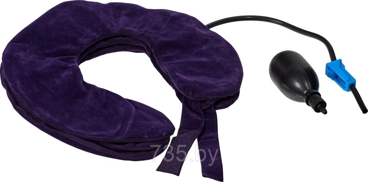 Воротник массажный надувной, фиолетовый - фото 5 - id-p194222304