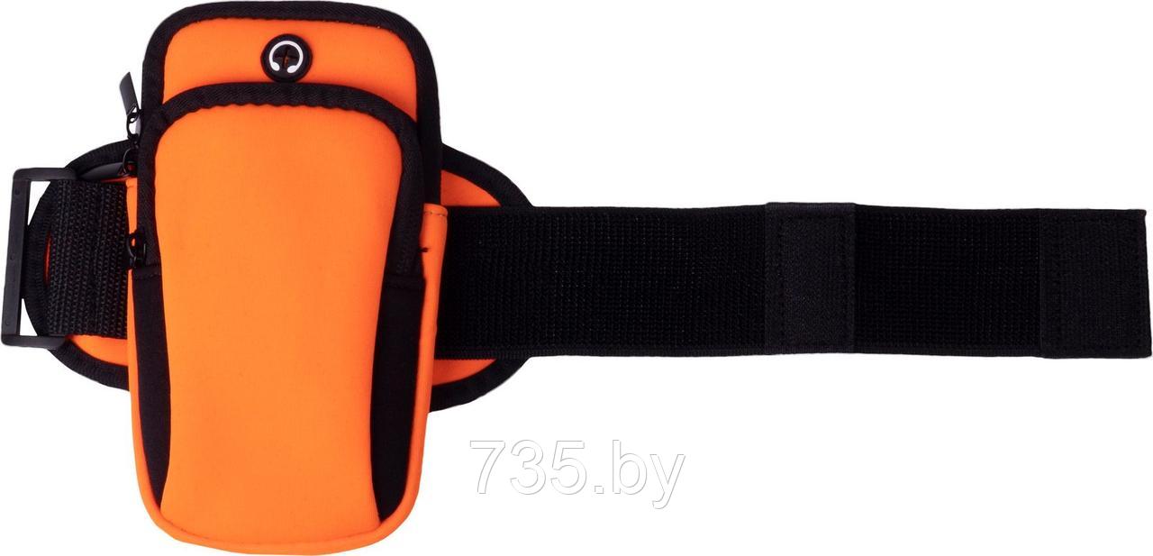 Сумка для телефона с креплением на руку Bradex SF 0738, 100-180 мм, оранжевый - фото 4 - id-p194222313