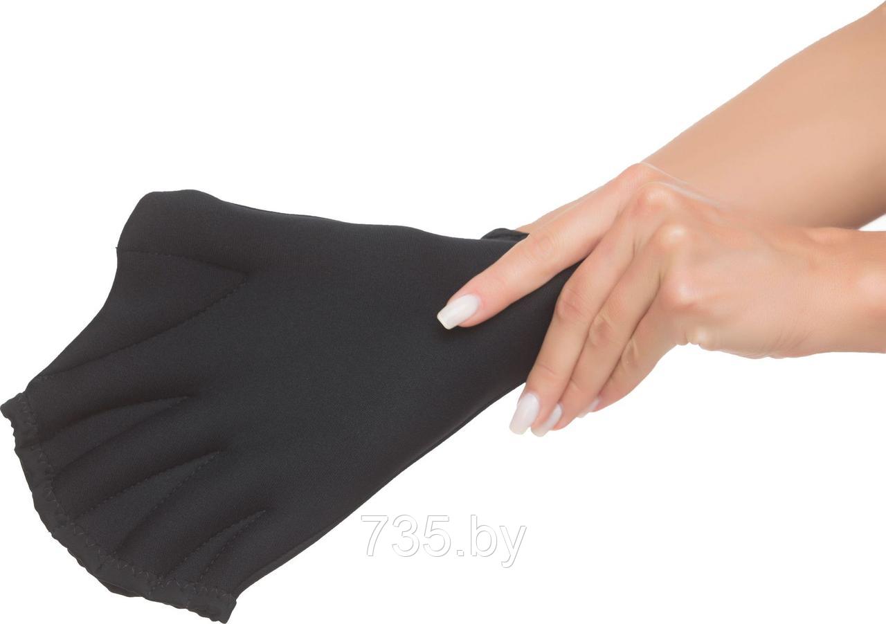 Перчатки для плавания с перепонками, размер М - фото 2 - id-p194222122