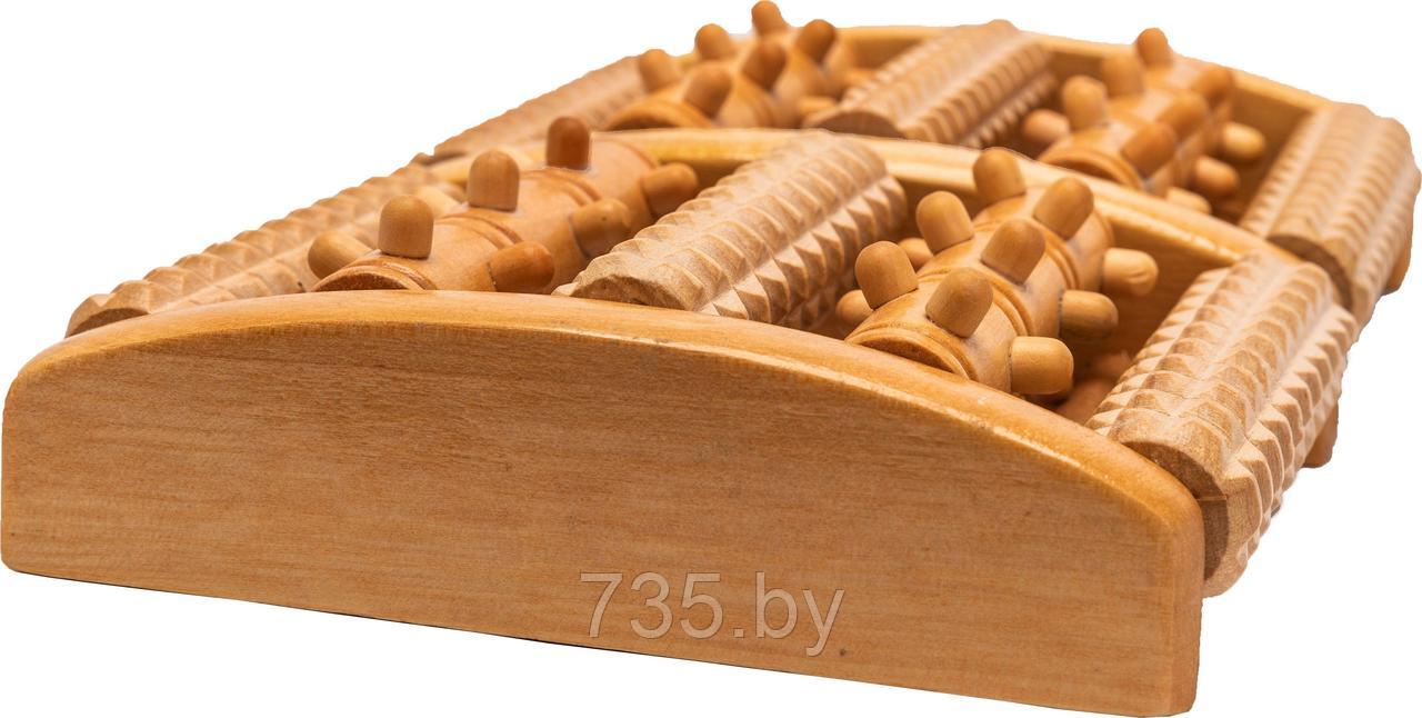 Массажер деревянный роликовый - фото 3 - id-p175811479