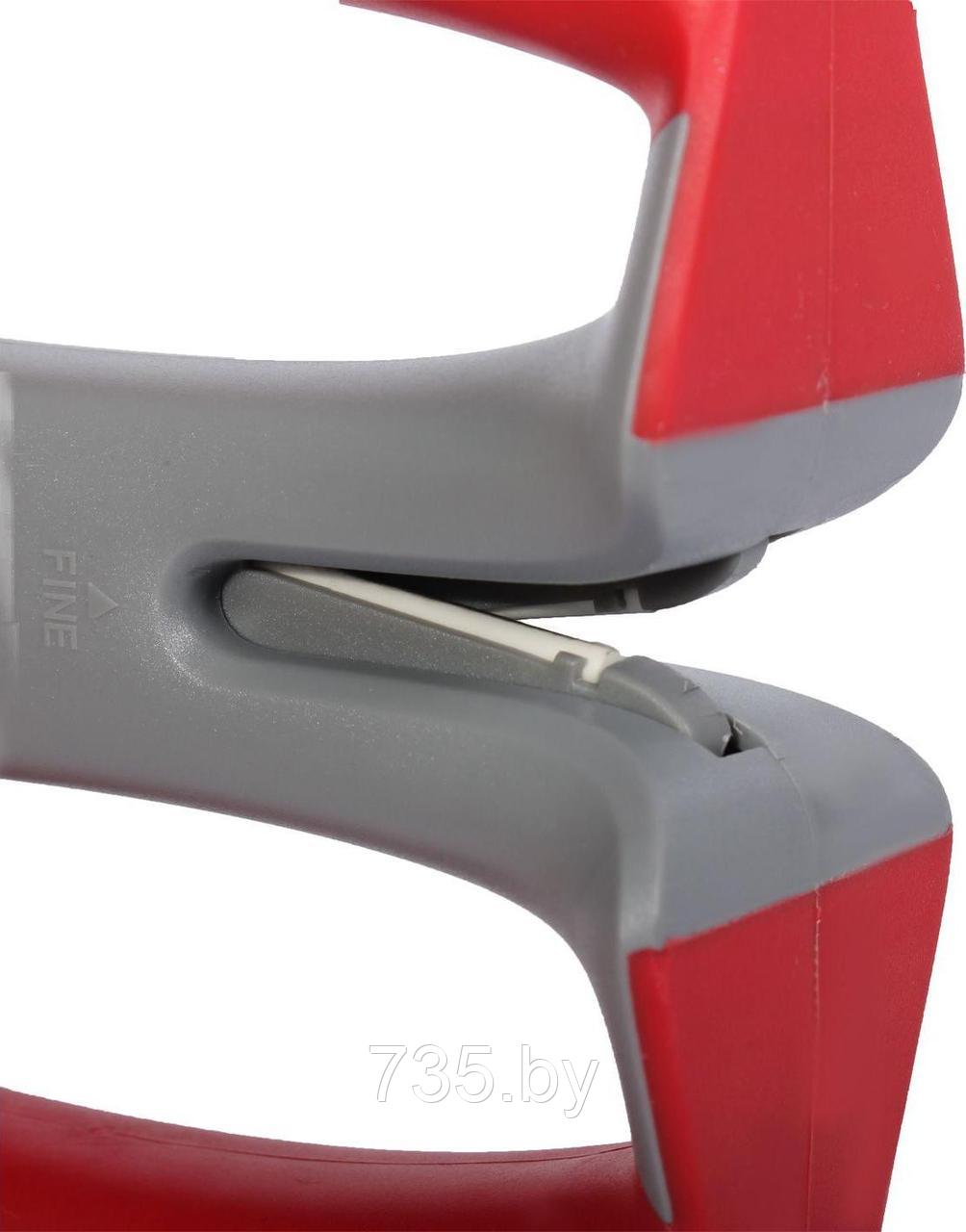 Двойная точилка для ножей с регулируемым углом, красная - фото 3 - id-p175811483