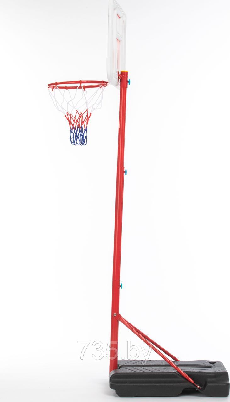 Стойка баскетбольная с регулируемой высотой - фото 2 - id-p194222130