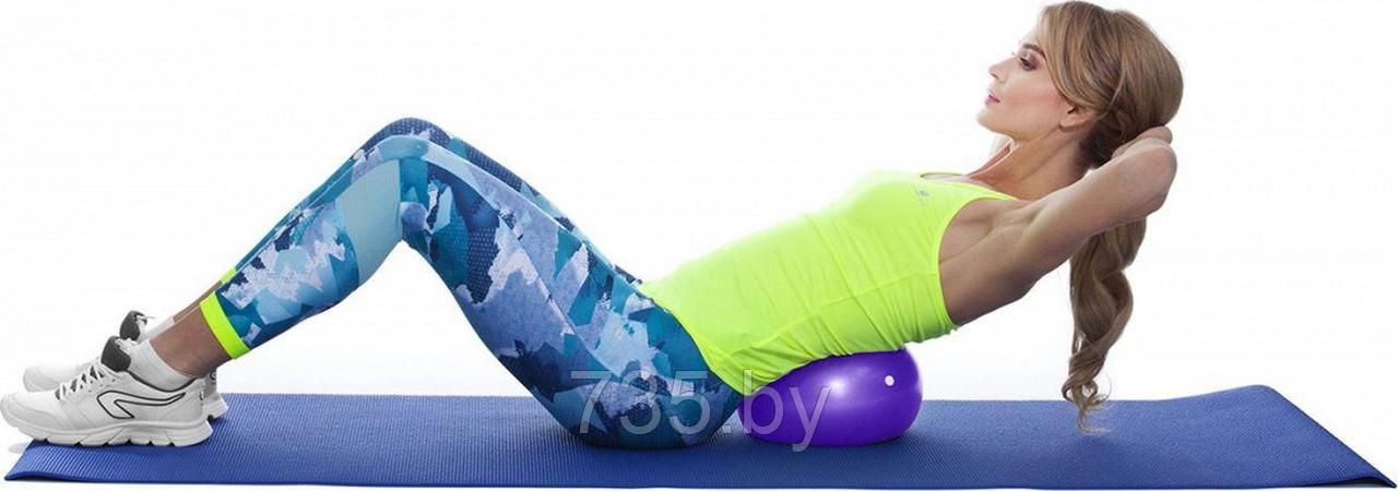 Мяч для фитнеса, йоги и пилатеса «ФИТБОЛ-25» Bradex SF 0823, фиолетовый - фото 3 - id-p194222409