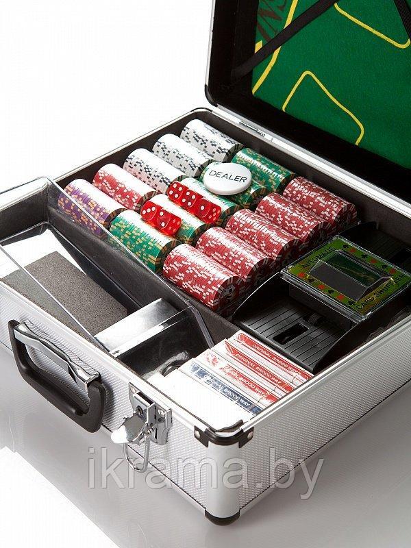 Набор для игры в покер и блэк-джек Royal Flush на 600 фишек - фото 2 - id-p85984732