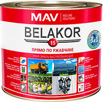 Грунт-эмаль BELAKOR 15 быстросохн. белый мат. 2,4 л (2,2 кг), фото 2