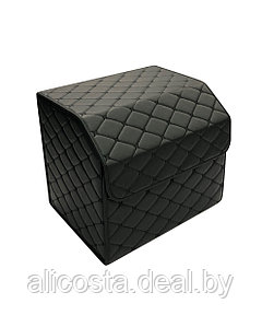 Органайзер автомобильный Alicosta, 400 x 350 x 300 (мм), экокожа, черный