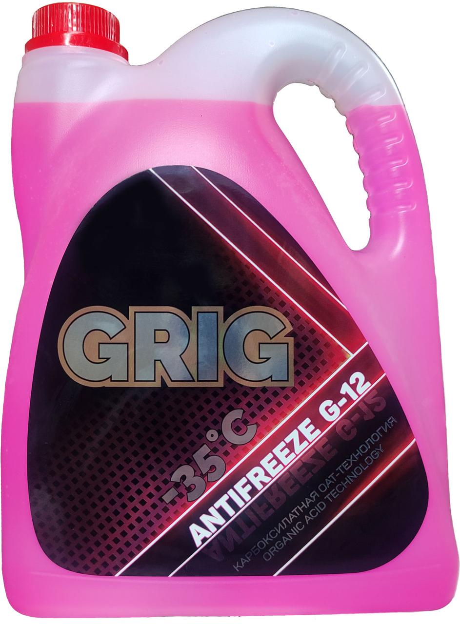 Антифриз GRIG -35 G12 красный (4.5кг)