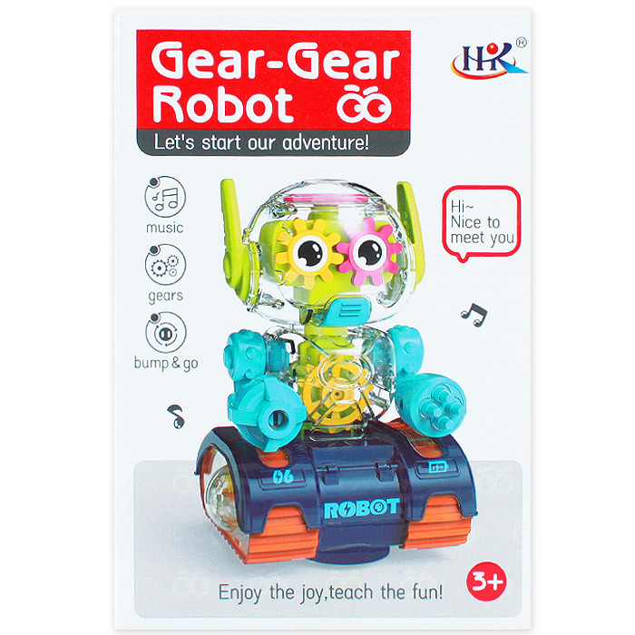 Робот "Gear-gear Robot". Игрушка - фото 3 - id-p194233987