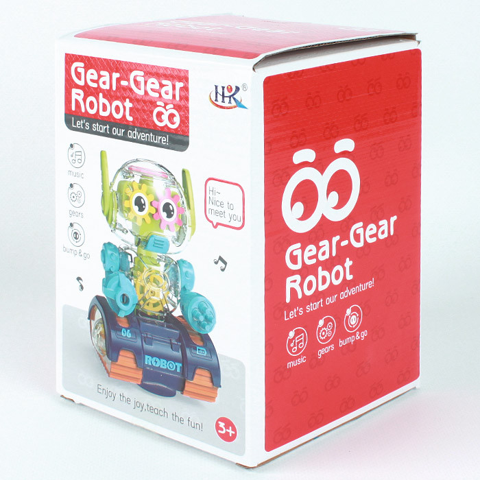Робот "Gear-gear Robot". Игрушка - фото 7 - id-p194233987