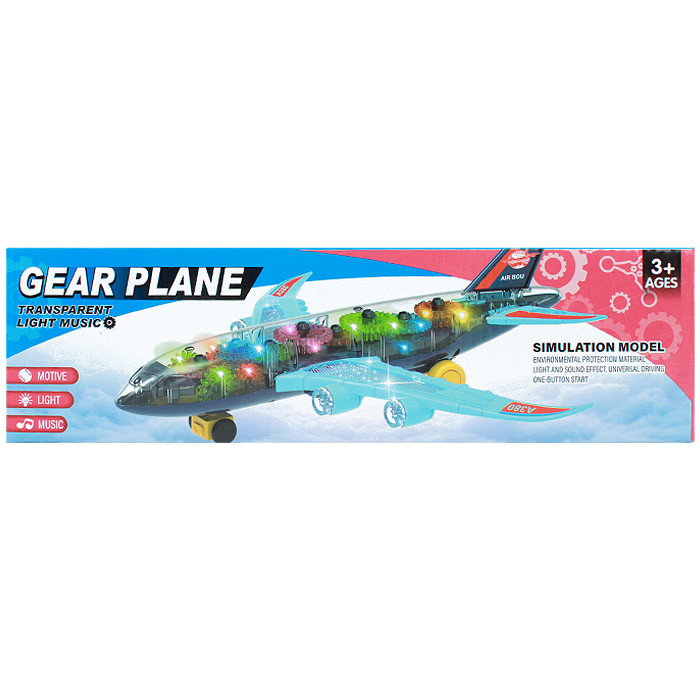 Самолёт "Gear plane".Игрушка - фото 2 - id-p194235062