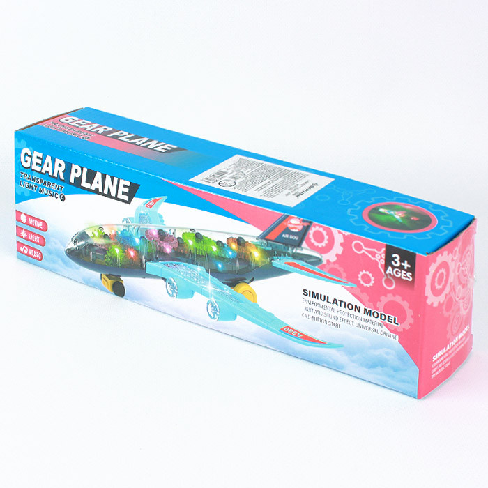 Самолёт "Gear plane".Игрушка - фото 6 - id-p194235062