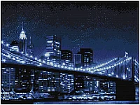 Картина стразами "Ночной город"