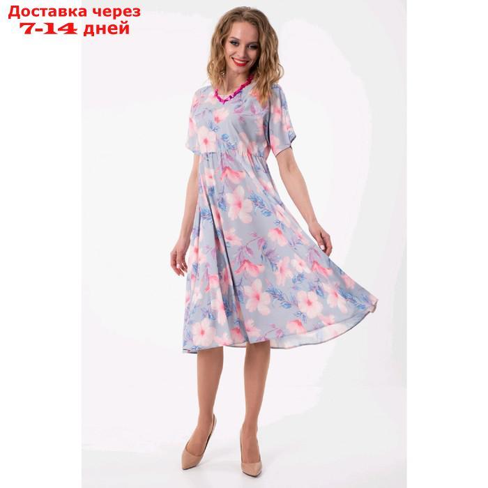 Платье женское, размер 42, цвет серый - фото 1 - id-p193951256