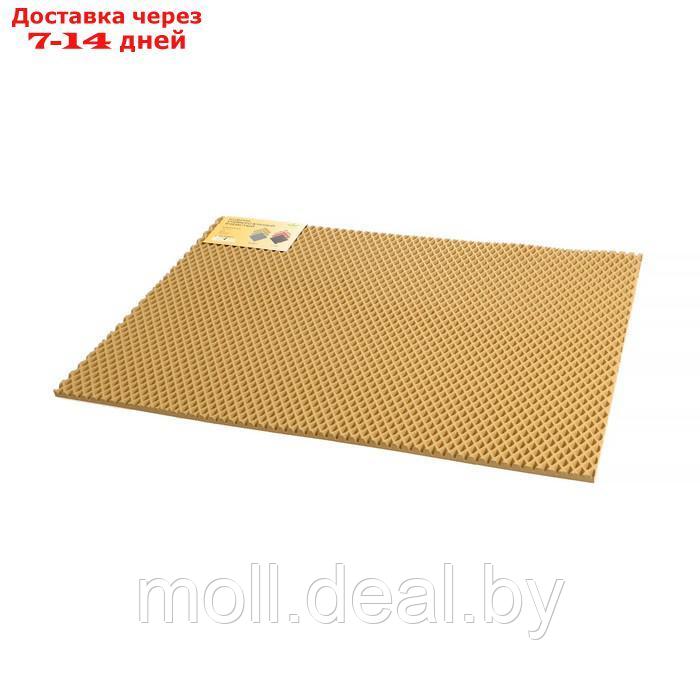 Универсальный ева-коврик Eco-cover, Ромб 50 х 67 см, бежевый - фото 5 - id-p193970841