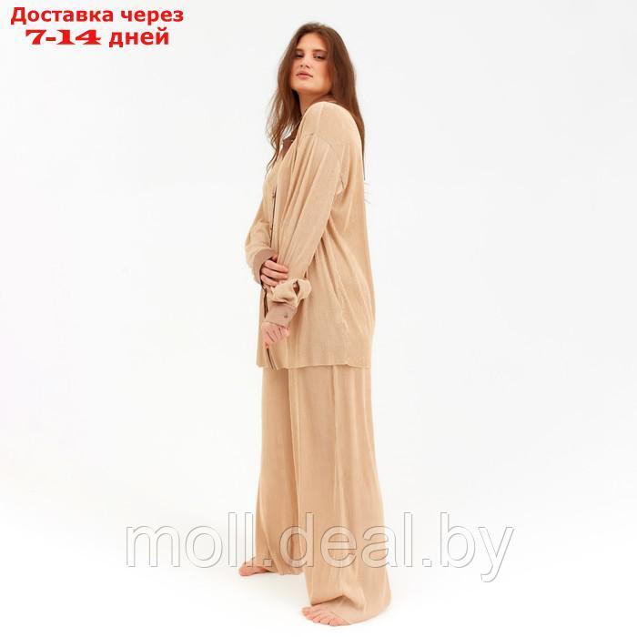 Костюм женский MINAKU: Casual Collection цвет кофе, р-р 50 - фото 3 - id-p193966489