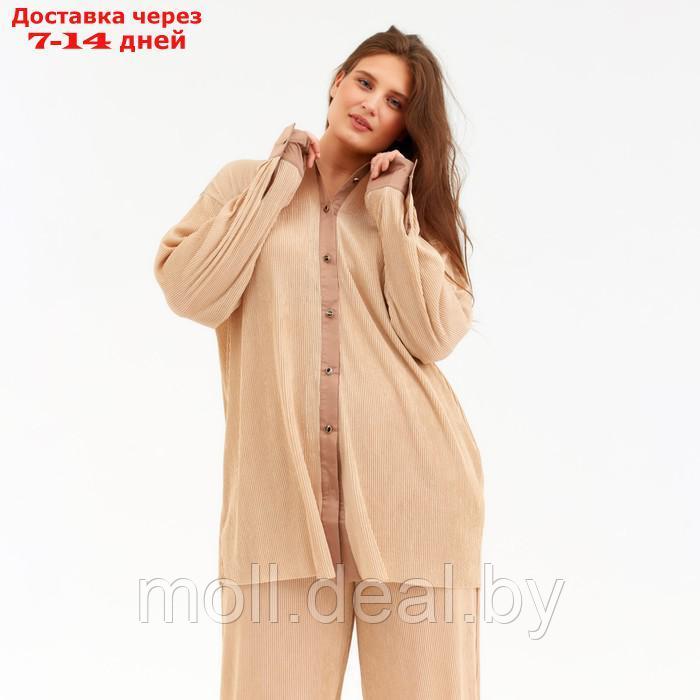 Костюм женский MINAKU: Casual Collection цвет кофе, р-р 50 - фото 9 - id-p193966489