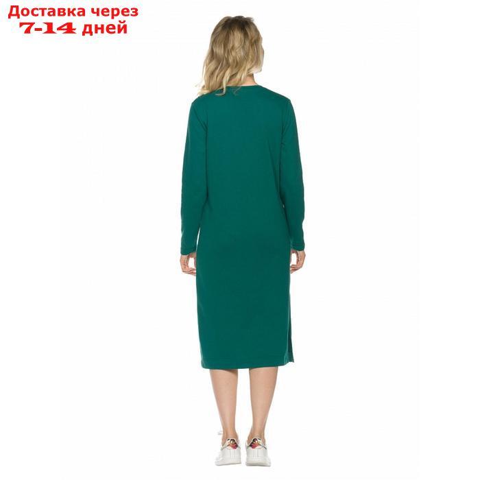 Платье женское, размер XS, цвет изумрудный - фото 4 - id-p193951588