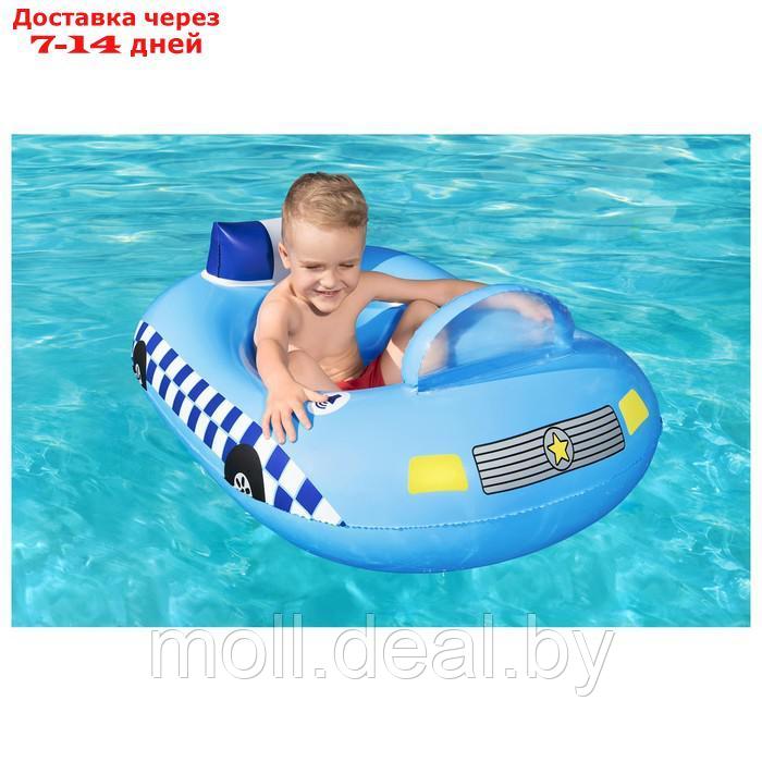 Лодочка надувная Funspeakers Police Car Baby Boat 97 x 74 см, со встроен. динамиком 34153 - фото 3 - id-p194193556