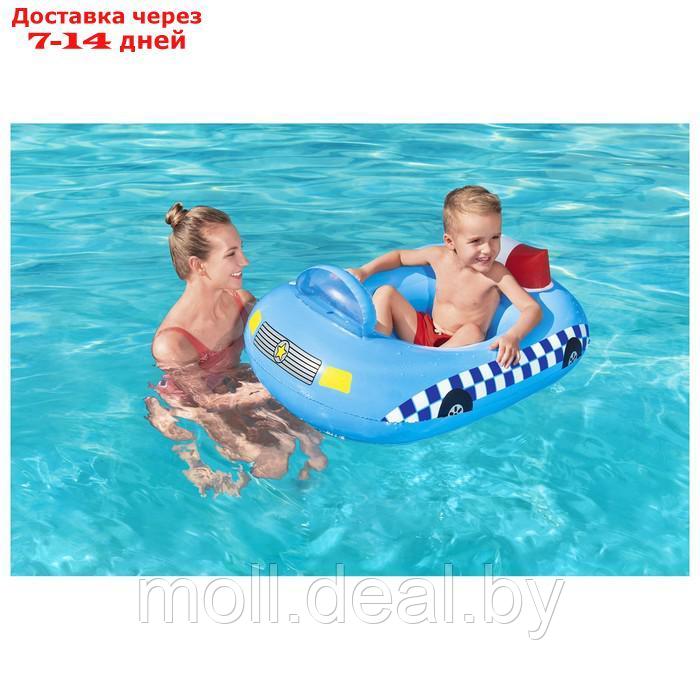 Лодочка надувная Funspeakers Police Car Baby Boat 97 x 74 см, со встроен. динамиком 34153 - фото 4 - id-p194193556