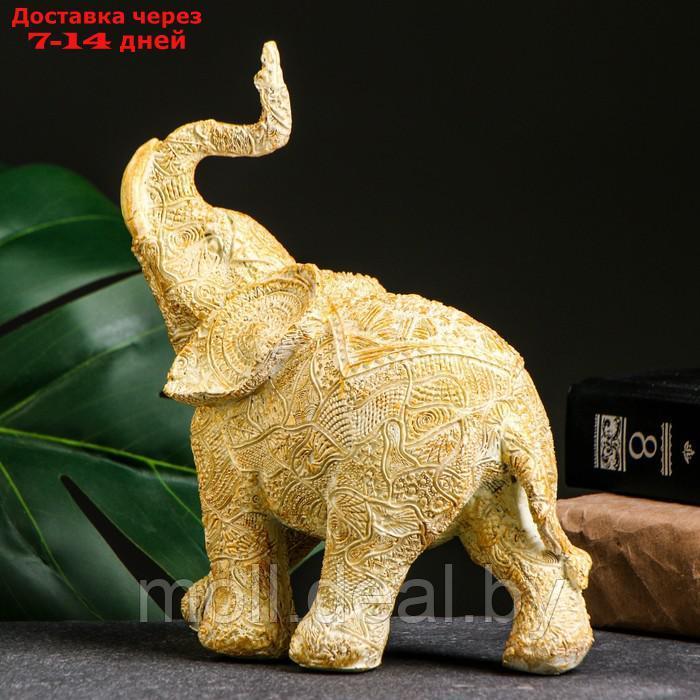 Фигура "Слон ажурный" золото - фото 3 - id-p193962946