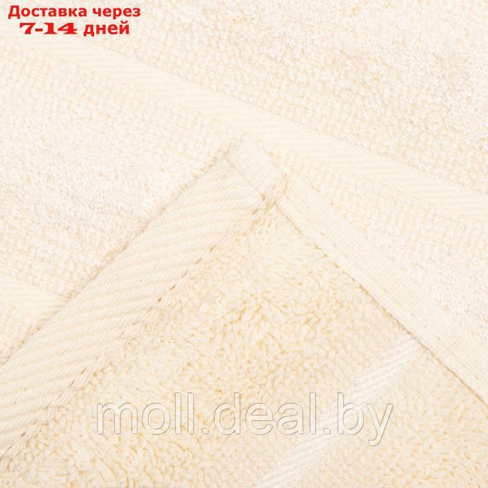 Полотенце махровое "Этель" Bamboo Milk 70х130 см, 70% хл, 30% бамбук, 450гр/м2 - фото 5 - id-p193964568