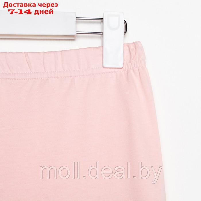 Пижама женская (рубашка и брюки) KAFTAN Shine р. 40-42, розовый - фото 2 - id-p193966585