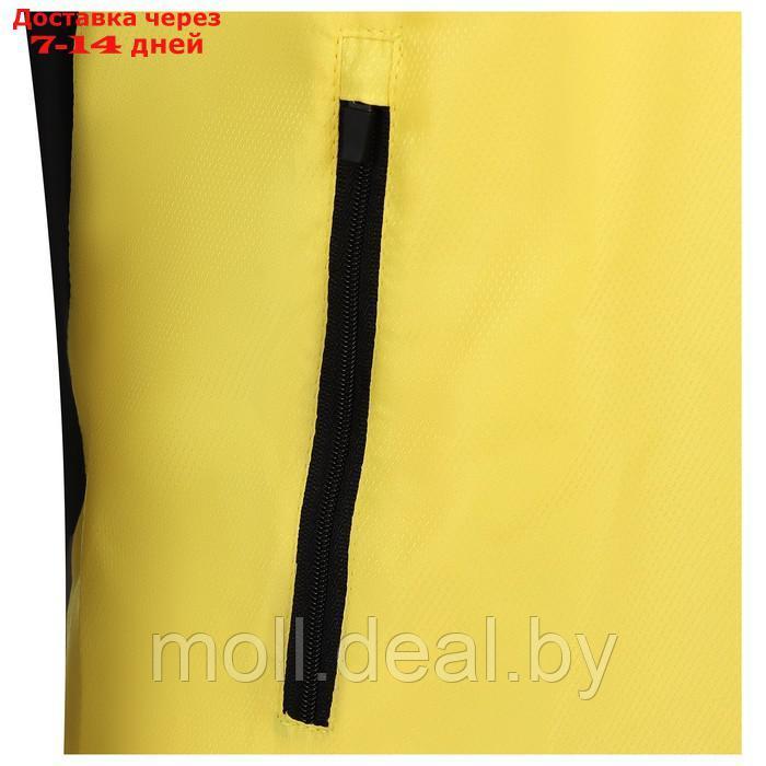 Ветровка унисекс black/yellow, размер 52 - фото 9 - id-p193968199