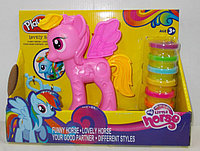 Игровой набор пластилина Play-Toy набор Пони 'My Little Pony' SM8001 тесто для лепки