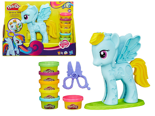 Игровой набор пластилина Play-Toy набор Пони 'My Little Pony' SM8001 тесто для лепки - фото 2 - id-p194236947