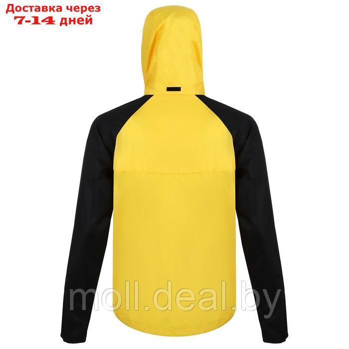 Ветровка унисекс с сумкой black/ yellow размер 54 - фото 6 - id-p193968206