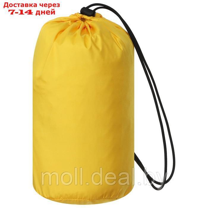 Ветровка унисекс с сумкой black/ yellow размер 54 - фото 10 - id-p193968206