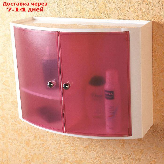 Настенный шкаф, цвет розовый - фото 1 - id-p193953861